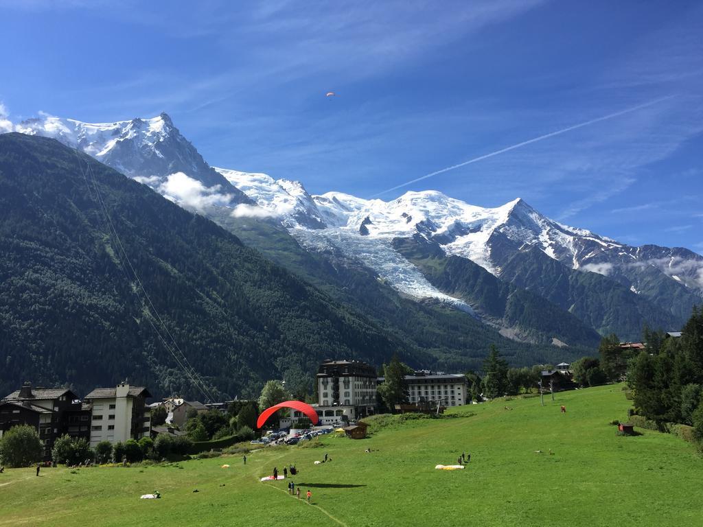 Апартаменты Terrasse Sur Le Mont Blanc Шамони Экстерьер фото