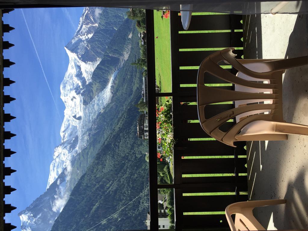Апартаменты Terrasse Sur Le Mont Blanc Шамони Экстерьер фото